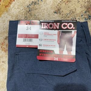 Men's Stretch Hybrid Cargo Shorts - Heather Cadet